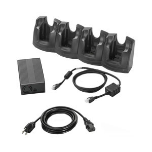 Zebra Motorola 4-Slot Ethernet Charge Cradle Kit battery charger CRD3X01-401EES
