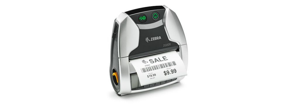 Zebra ZQ320 label printer Direct thermal 203 x DPI 100 mm/sec Wired & Wireless Wi-Fi Bluetooth ZQ32-A0W02TE-00