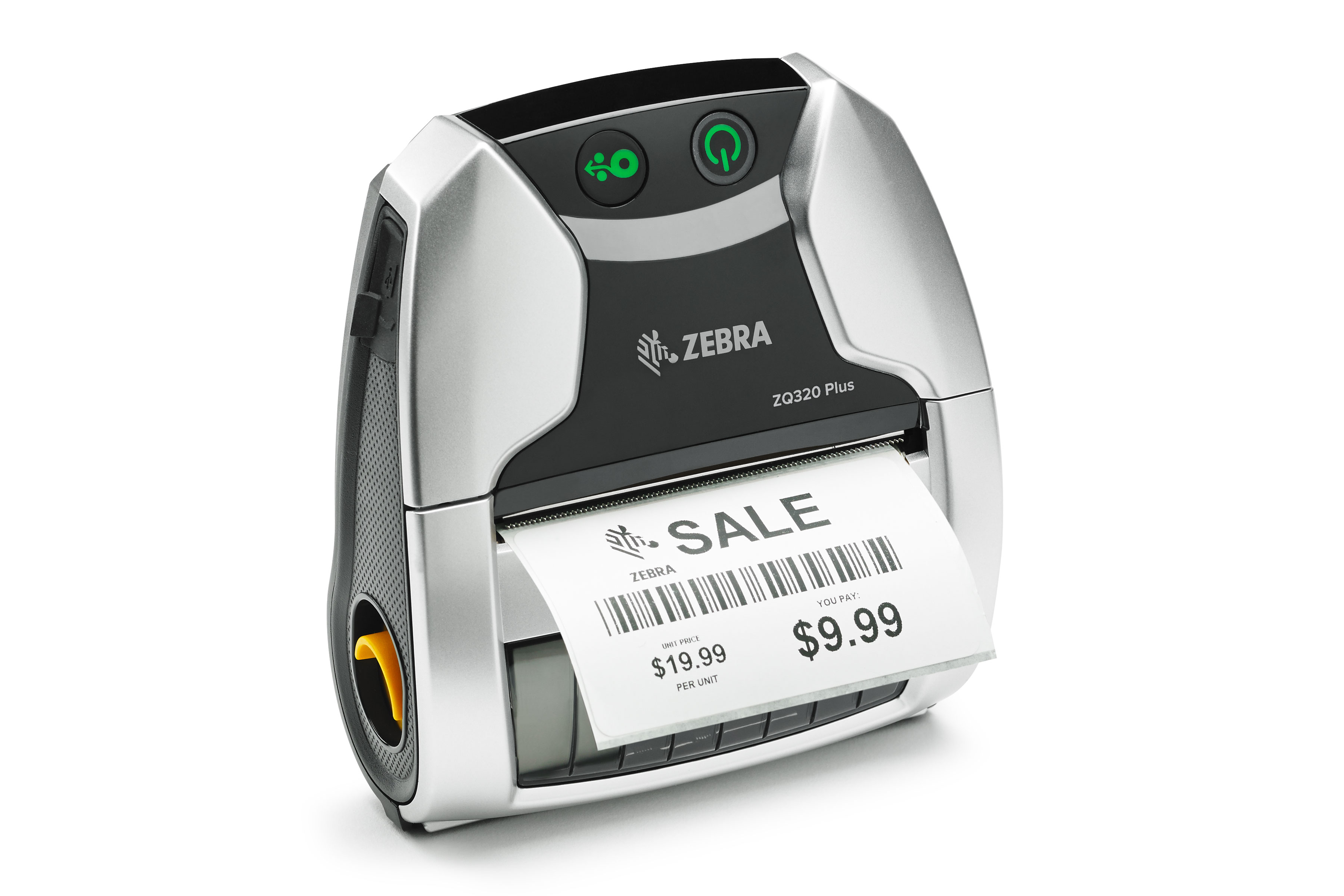 Zebra ZQ320 Plus label printer Direct thermal 203 x DPI 100 mm/sec Wired & Wireless Wi-Fi Bluetooth ZQ32-A0W03R0-00