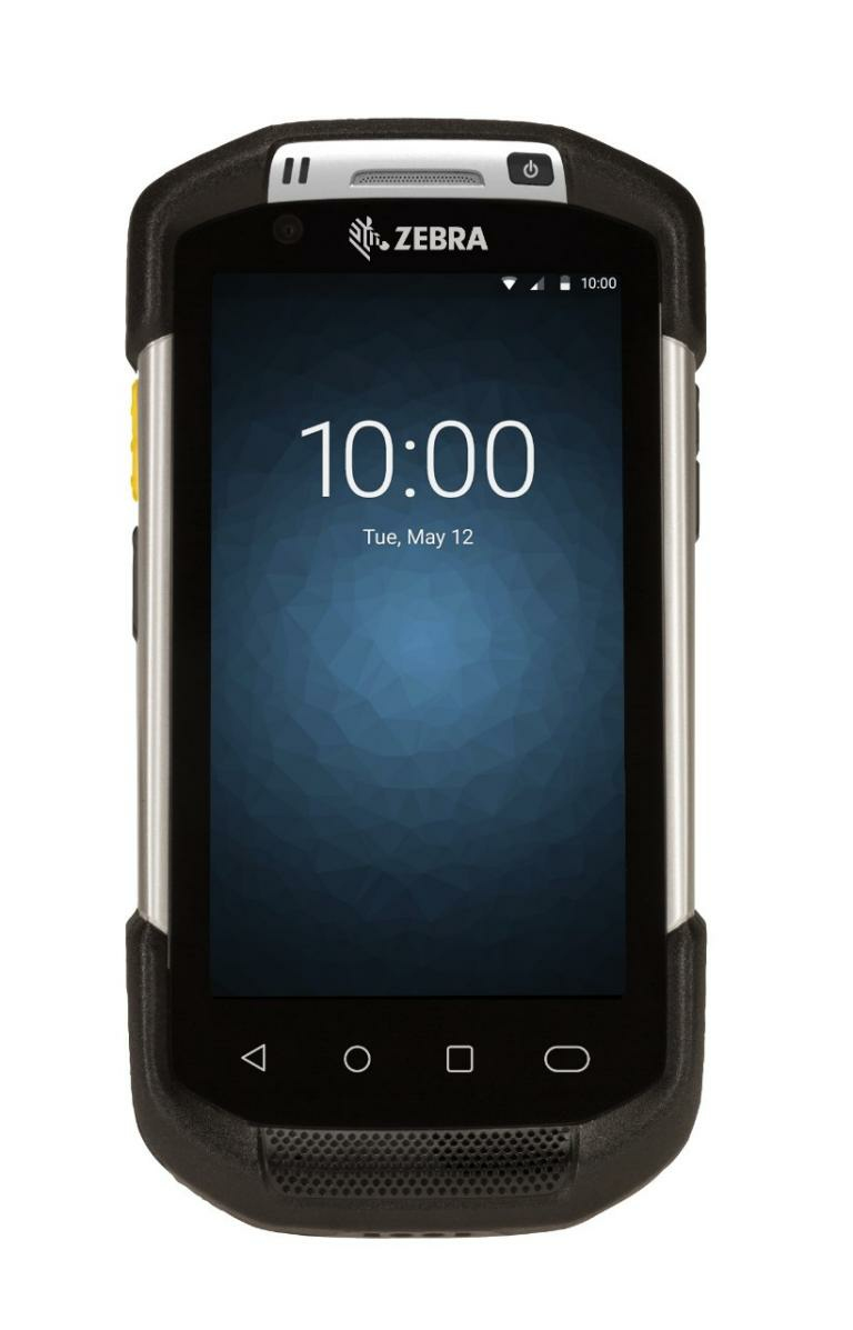 Zebra TC70X handheld mobile computer 11.9 cm (4.7") 1280 x 720 pixels Touchscreen 376 g Black TC700K-02B24B0-US-U