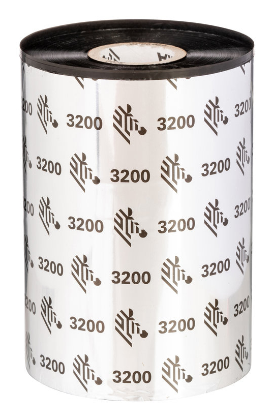 Zebra 3200 Wax/Resin thermal ribbon 450 m Black 03200BK22045
