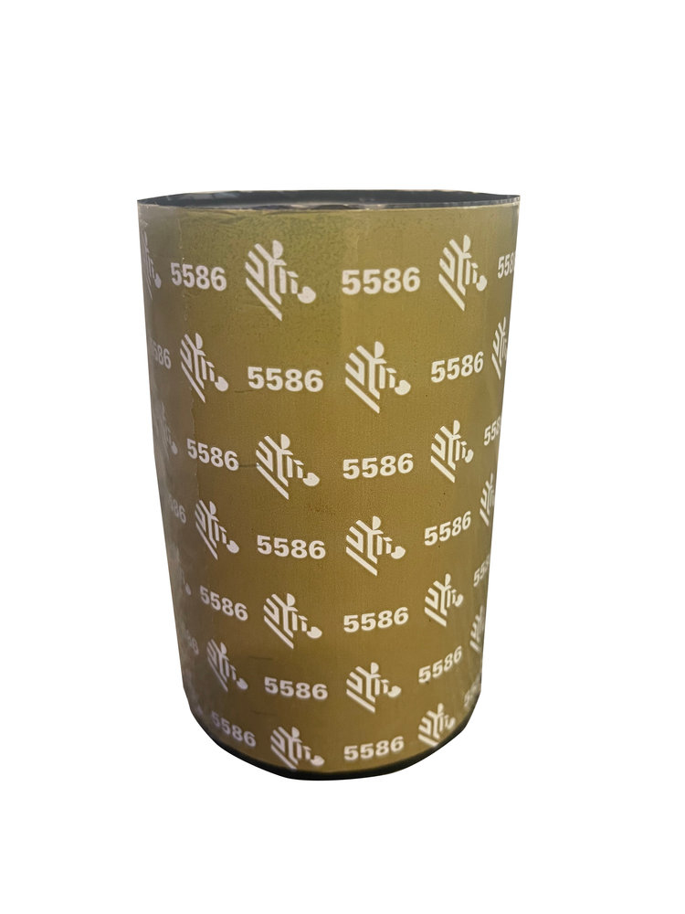 Zebra 5586 Wax/Resin thermal ribbon Black 05586BK17445