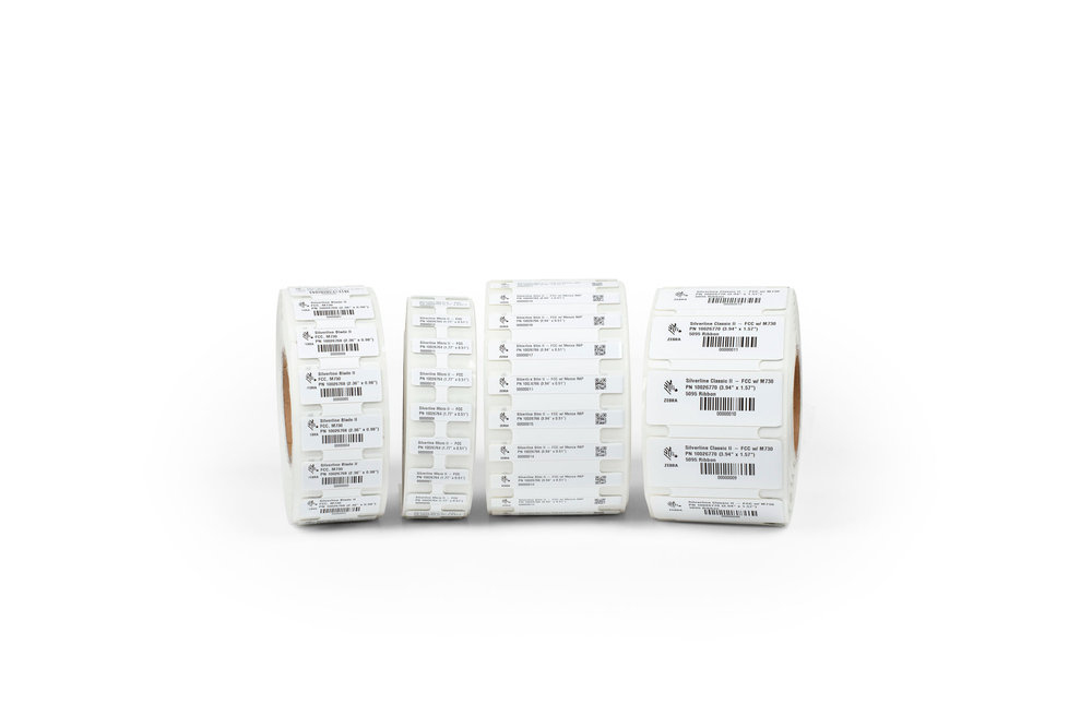 Zebra Silverline Blade II RFID Label White 10026768