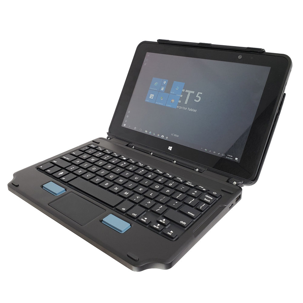Zebra SG-ET5X-10KBC-SP1-01 mobile device keyboard Spanish Black