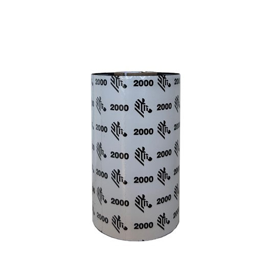 Zebra 2000 Wax thermal ribbon Black 02000BK06045