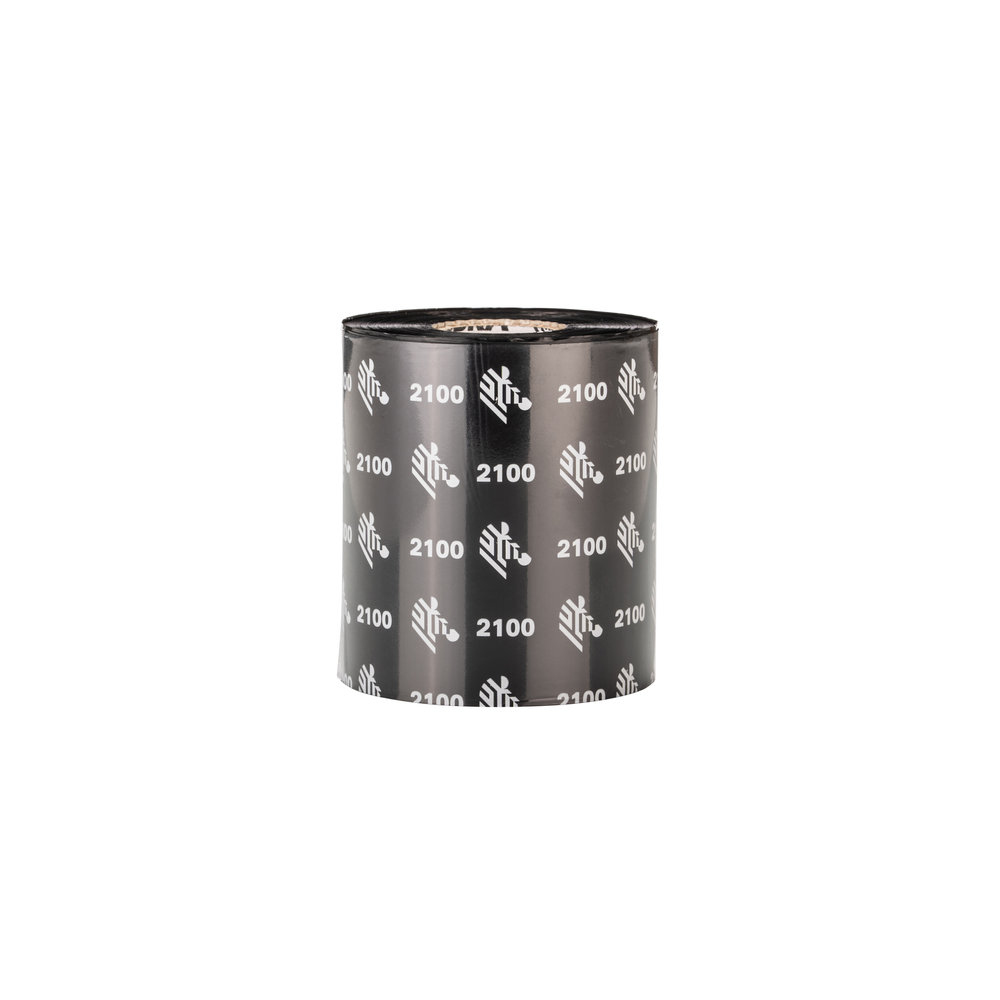 Zebra 2100 Wax thermal ribbon 450 m Black 02100BK08045