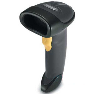 Zebra Motorola LS2208 Bar Code Scanner, 7 ft Black 1D Laser LS2208-SR20007R-UR
