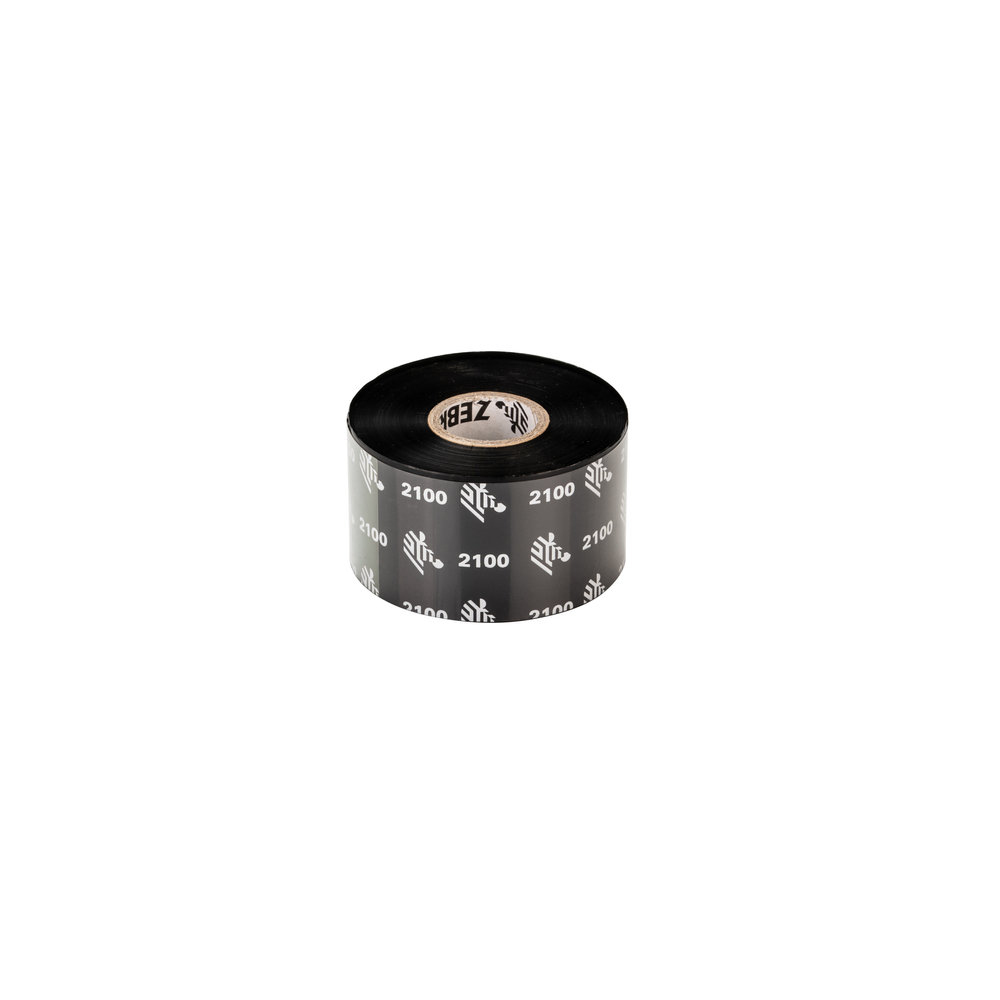 Zebra 2100 Wax thermal ribbon 450 m Black 02100BK06045