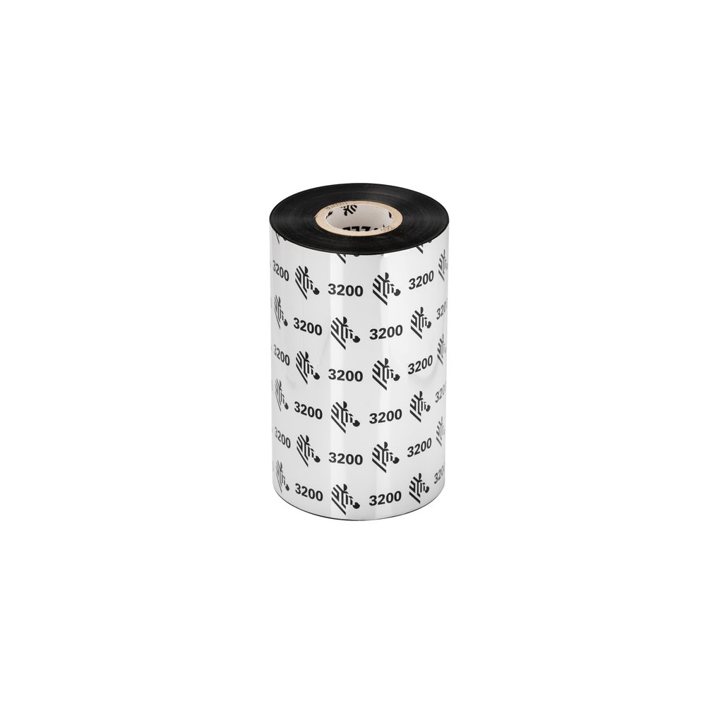 Zebra 3200 Wax/Resin thermal ribbon 300 m Black 03200BK08330