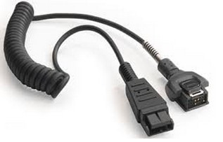 Zebra Motorola 25-114186-03R audio cable Black