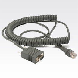 Zebra Motorola RS232 Cable signal 3.6 m Grey CBA-R03-C12PAR