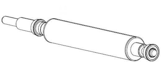 Zebra P1083320-032 printer roller transfer