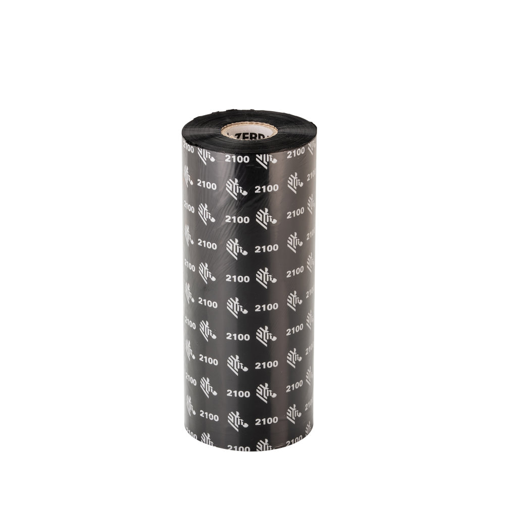 Zebra 2100 Wax thermal ribbon 600 m Black 02100BK15660