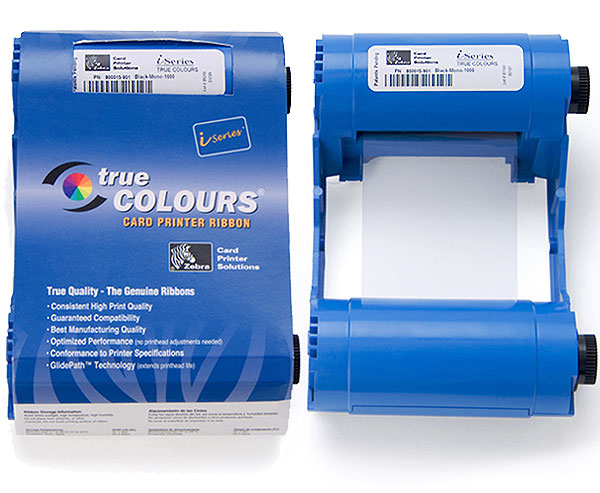 Zebra Monochrome Ribbon Black printer 1000 pages 800017-201