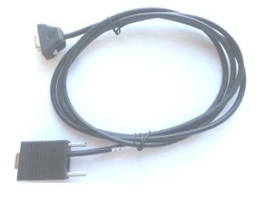 Zebra Motorola CBL-58918-02 serial cable Black 0.7 m RS232 DB9