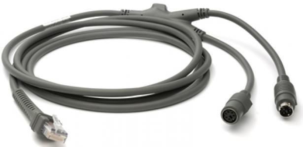 Zebra Motorola CBA-K61-S07PAR PS/2 cable 2 m Grey