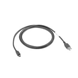 Zebra Motorola USB client communication cable 2 m Black 25-68596-01R