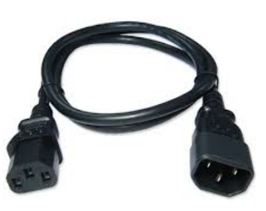 Zebra CS-CAB-NA-IEC-L power cable Black 0.97 m C13 coupler C14