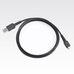 Zebra Motorola Micro USB sync cable A Micro-USB B Black 25-124330-01R