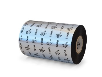 Zebra 01600BK11005 thermal ribbon 50 m Black, Grey