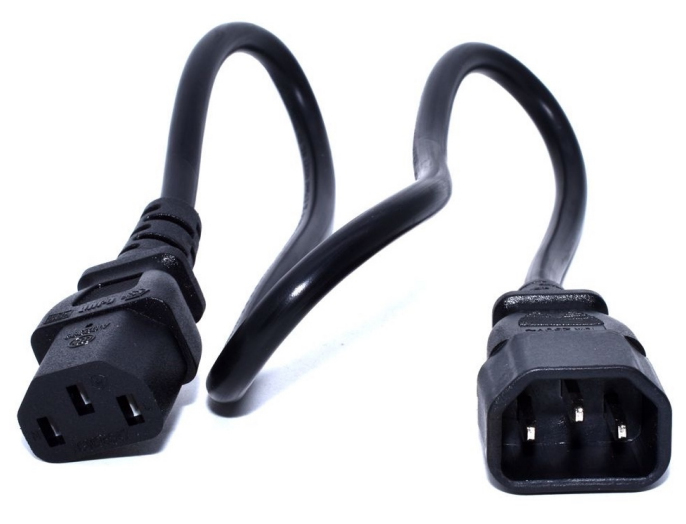 Zebra CS-CAB-NA-IEC power cable Black 0.48 m C13 coupler C14