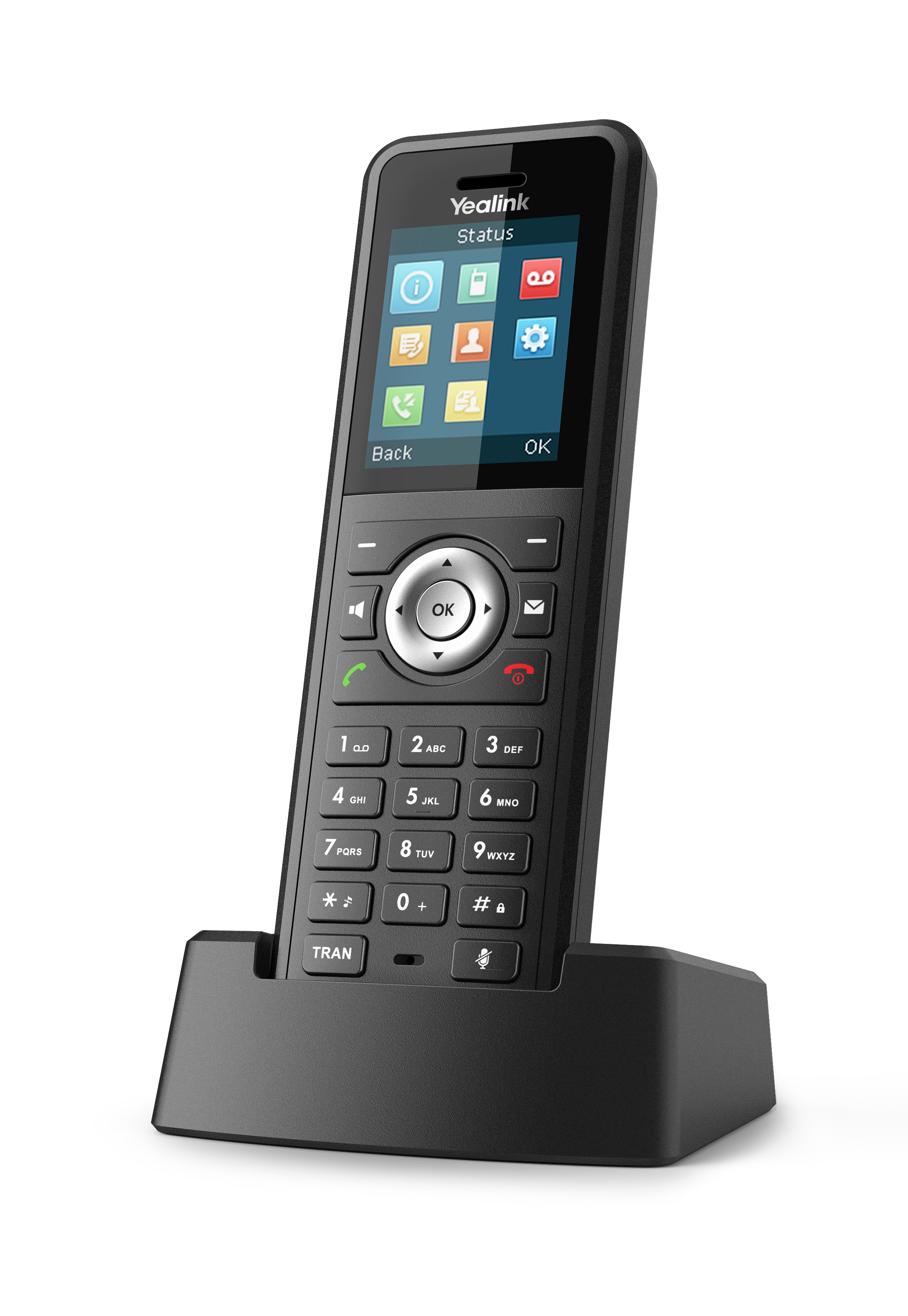 Yealink DECT W59R telephone handset Black 1302006