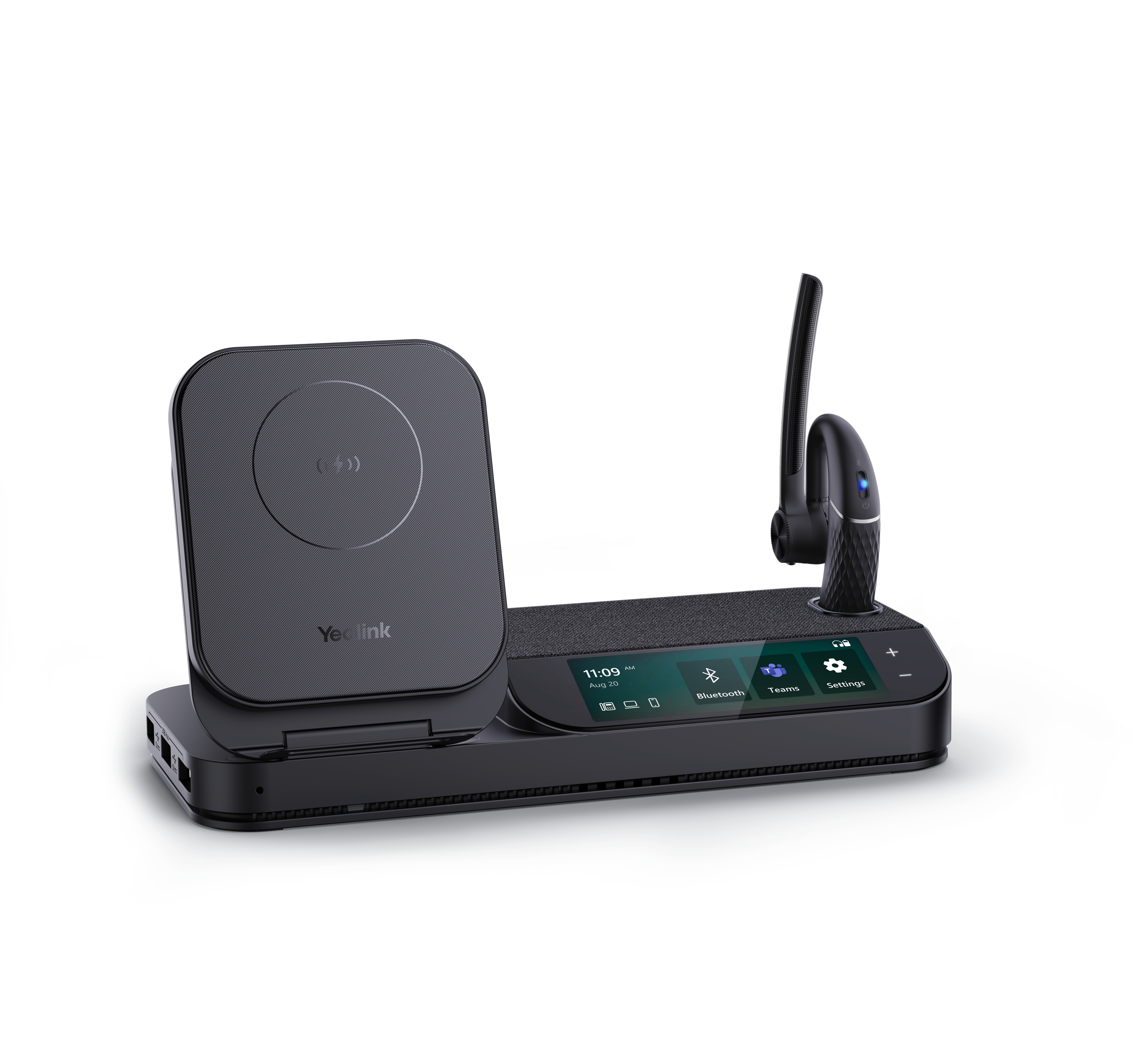 Yealink BH71 Workstation Headset Wireless Ear-hook Office/Call center USB Type-C Bluetooth Charging 1208653