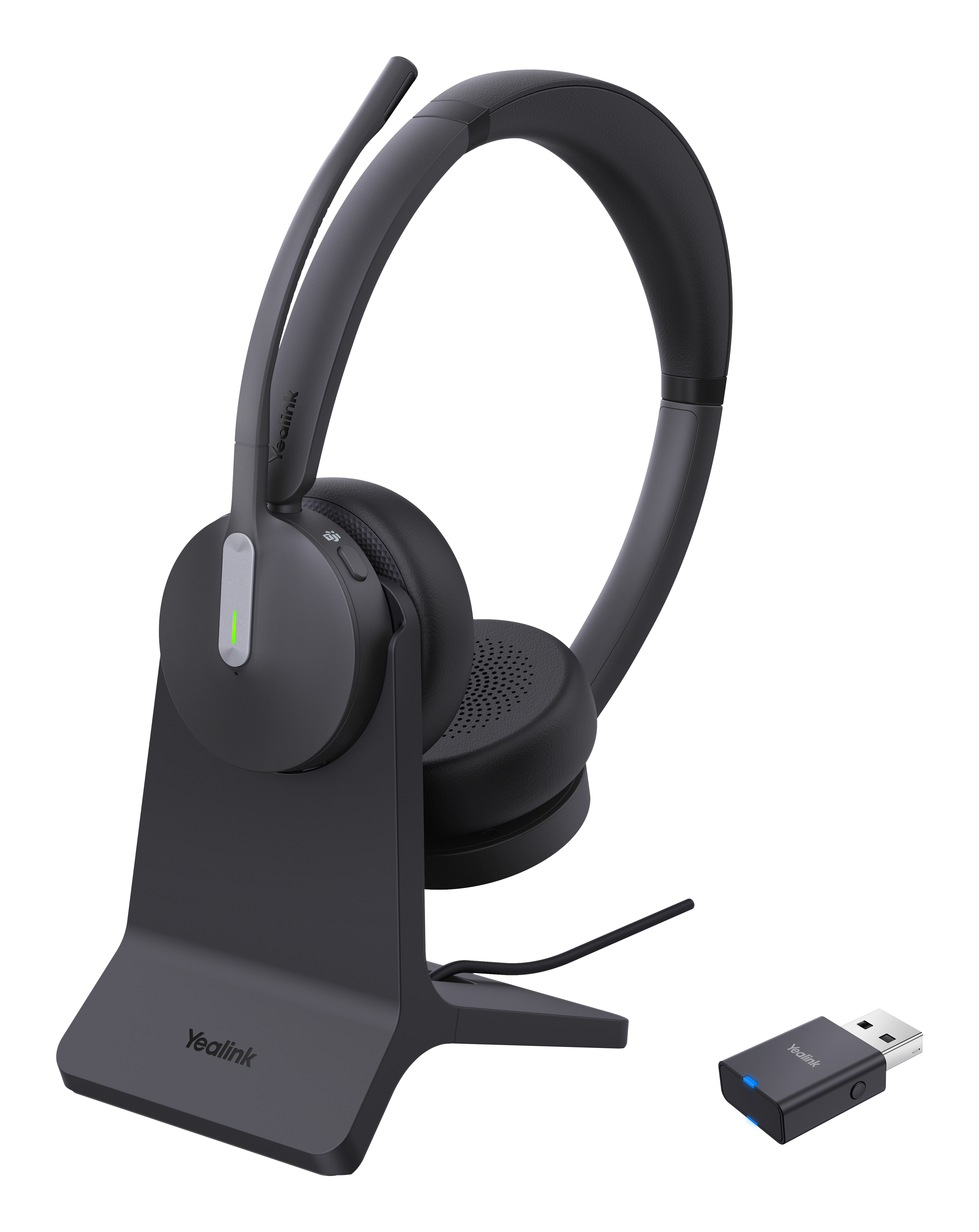 Yealink WH64 Hybird Dual with Charging Stand Teams Headset 1208697