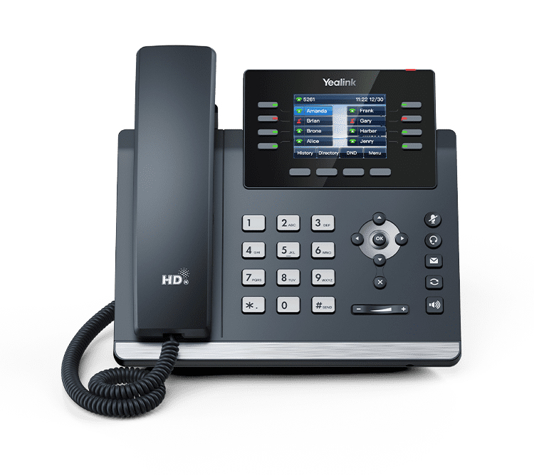 Yealink SIP-T44W IP phone Grey 8 lines LCD Wi-Fi 1301213