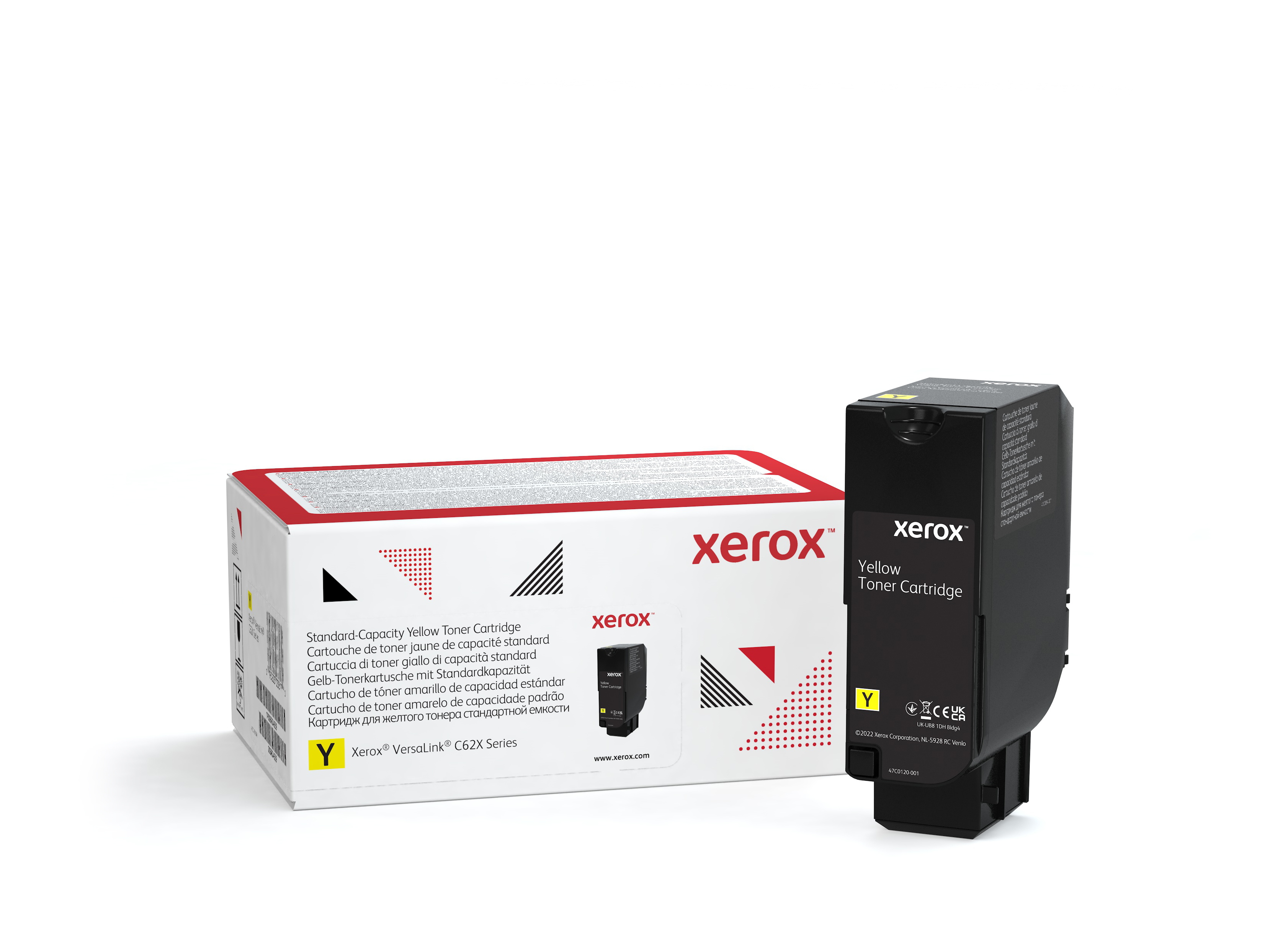 Xerox Genuine ® VersaLink® C620 Color Printer/C625 Multifunction Printer Yellow Standard capacity 006R04619