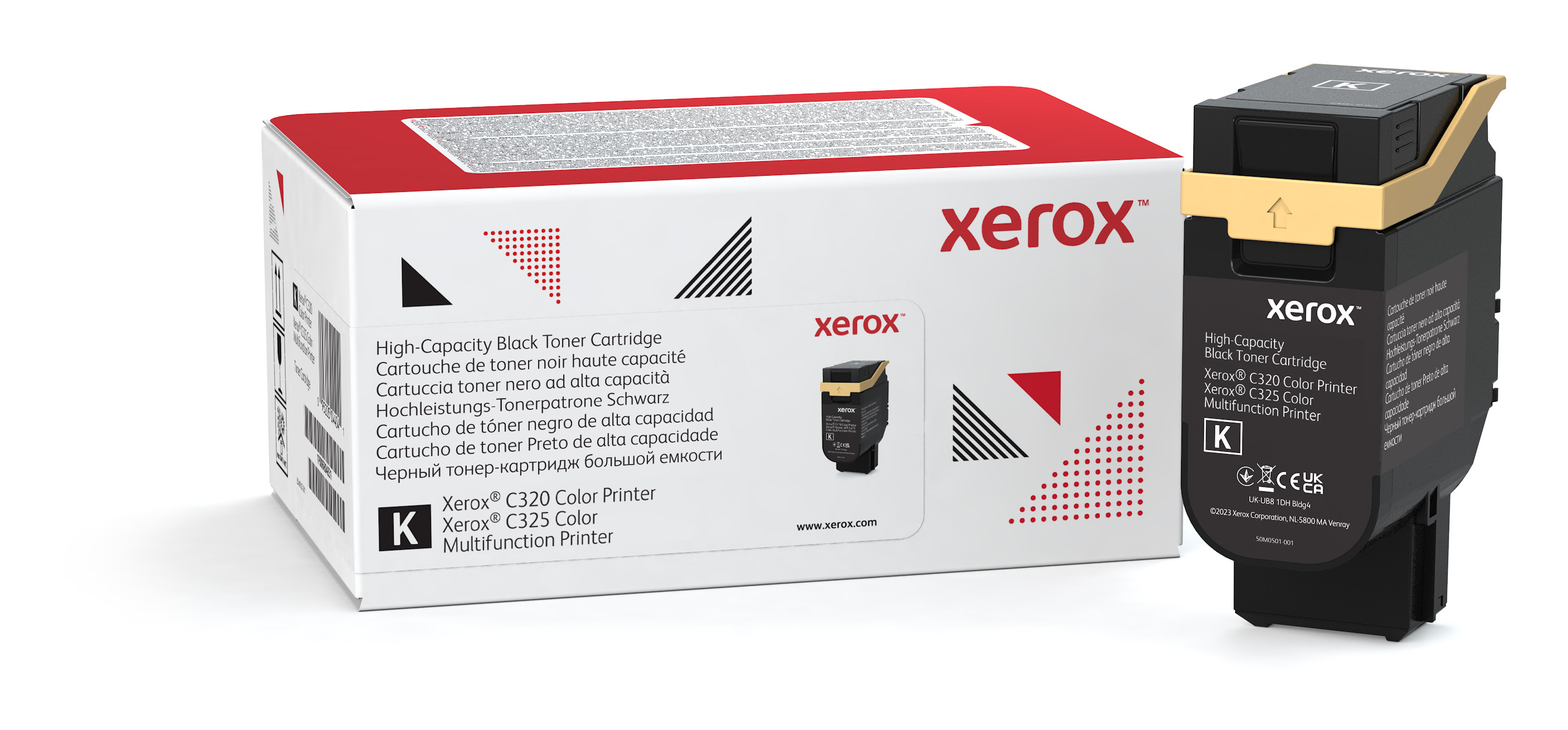 Xerox Genuine ® C320 Color Printer/C325 Multifunction Printer Black High capacity Toner Cartridge 006R04831