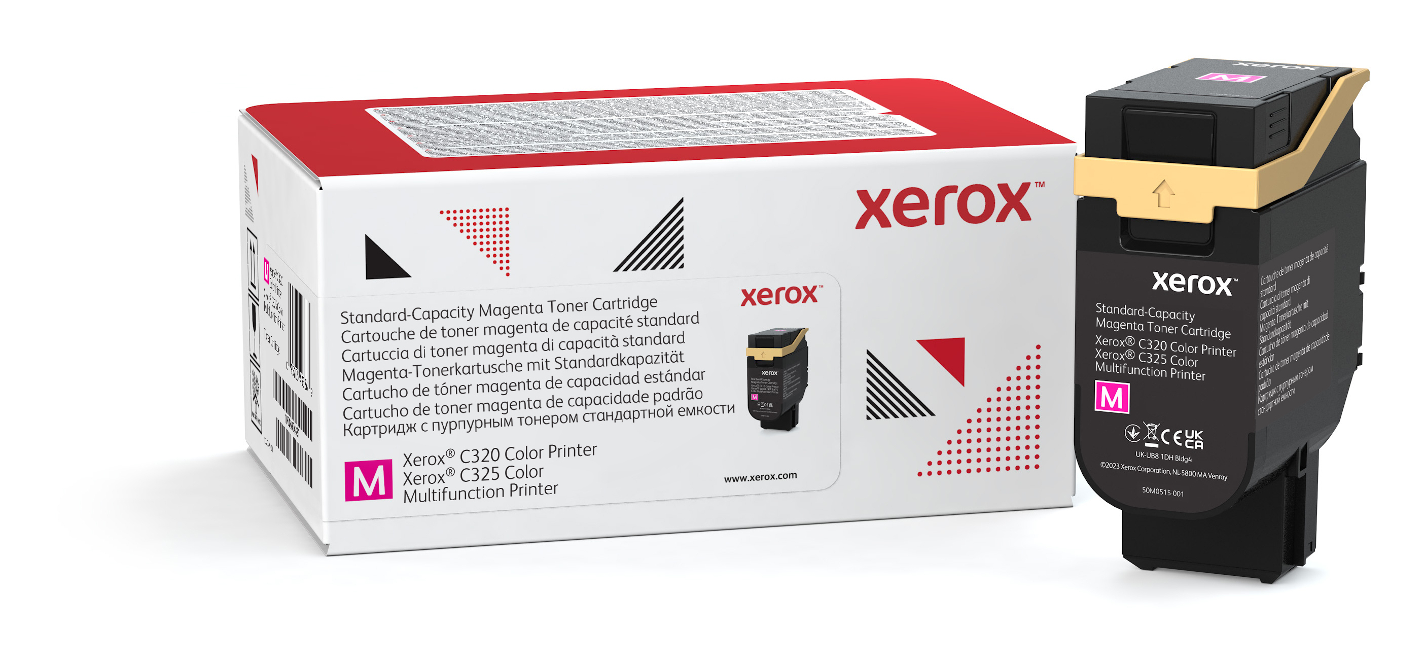 Xerox Genuine ® C320 Color Printer/C325 Multifunction Printer Magenta Standard capacity Toner 006R04821