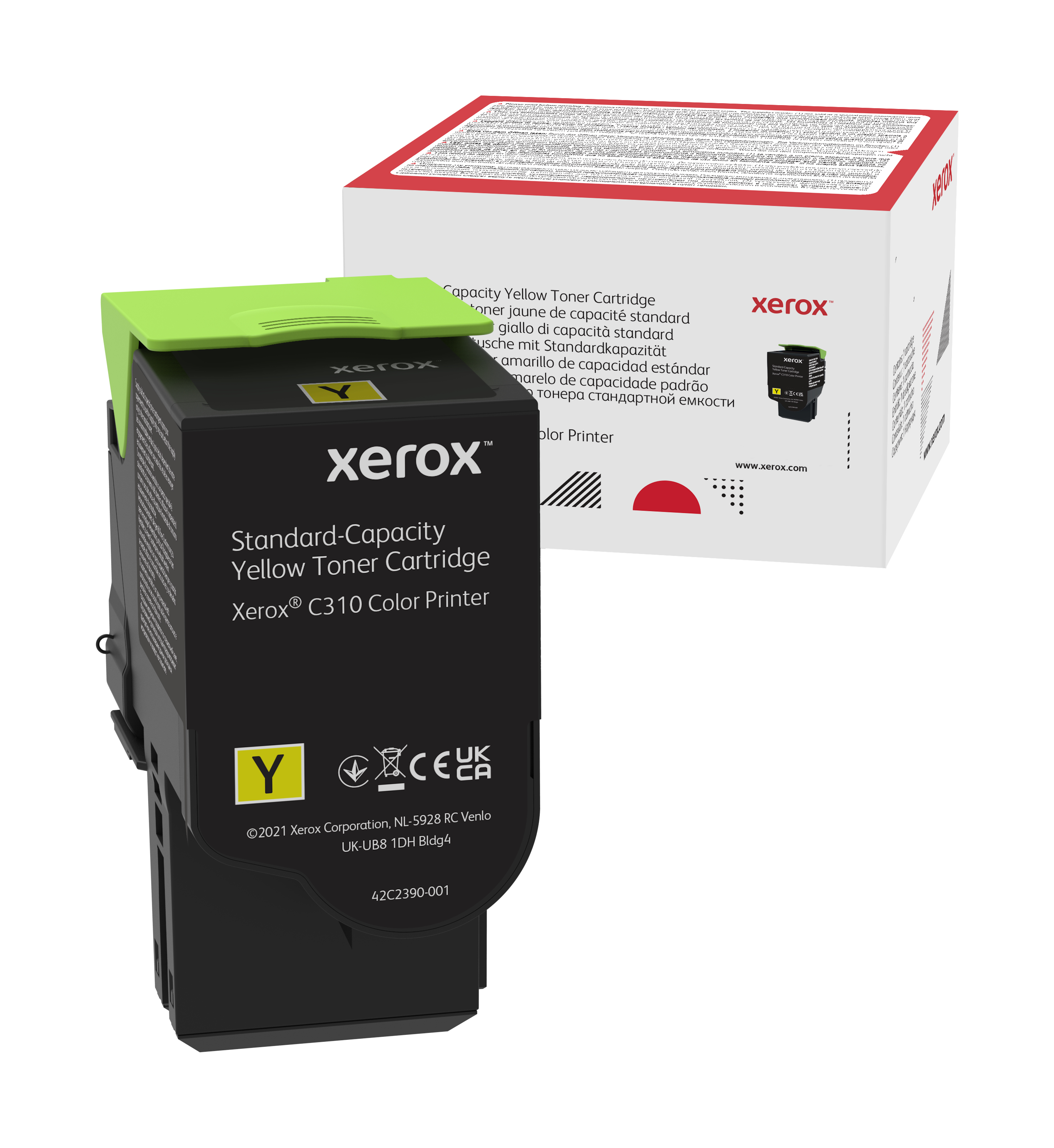 Xerox Genuine ® C310 Color Printer/C315 Multifunction Printer Yellow Standard capacity Toner 006R04359