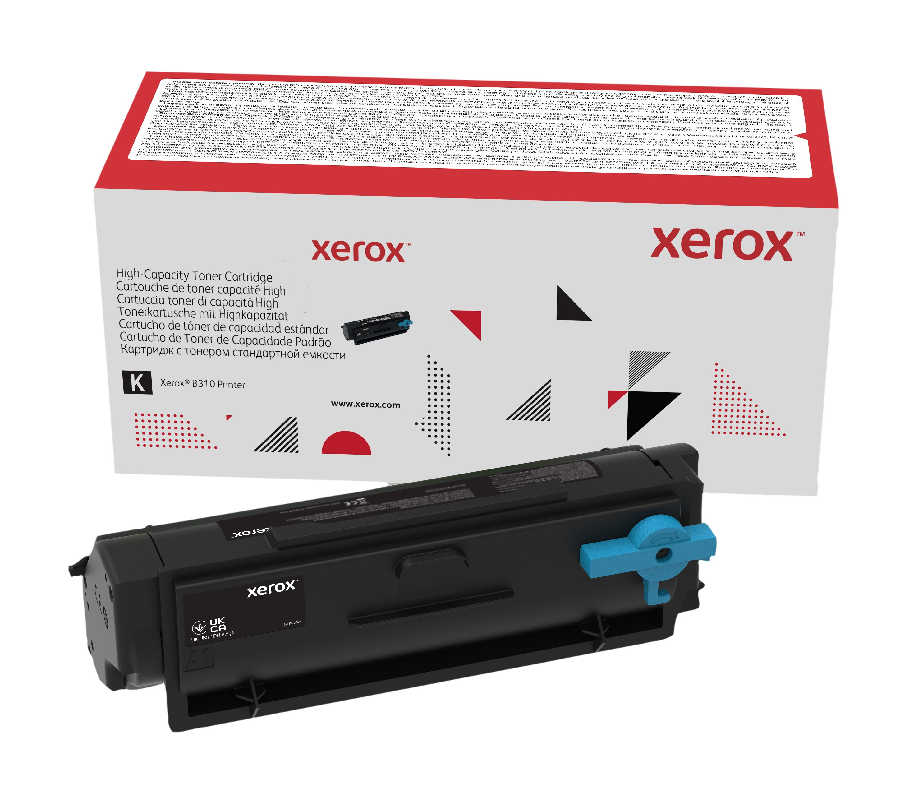 Xerox Genuine ® B305 Multifunction Printer/B310 Printer/B315 Printer Black High capacity Toner 006R04377