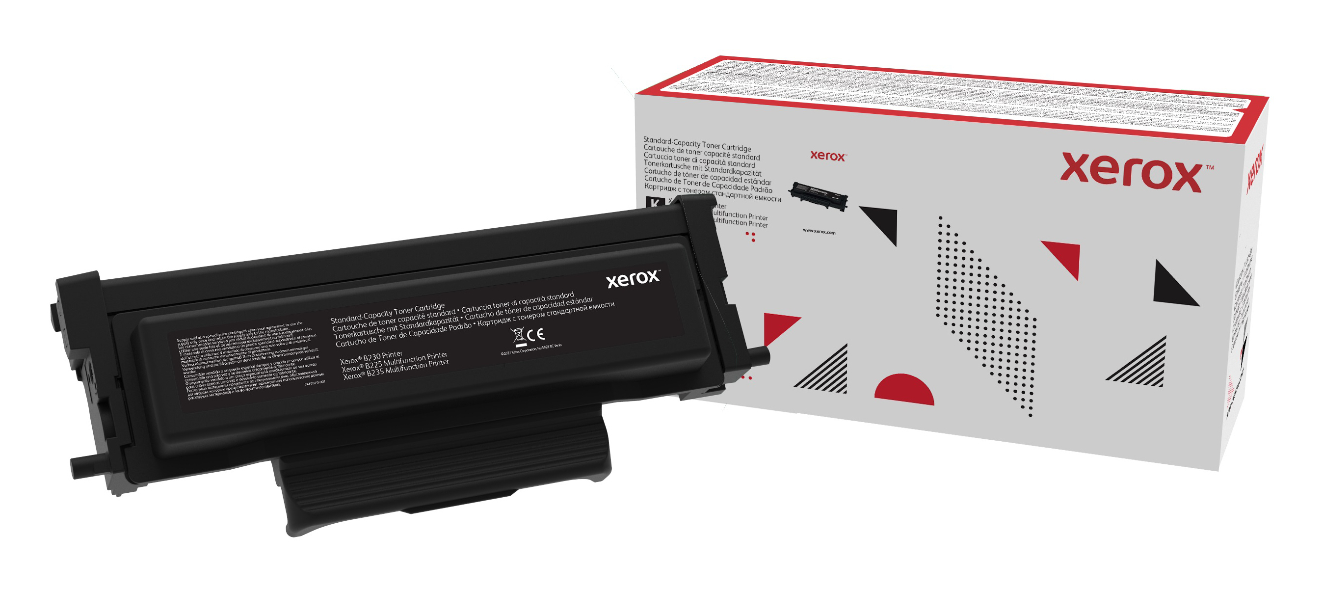 Xerox Genuine ® B225 Multifunction Printer/B230 Printer/B235 Printer Black Standard capacity Toner 006R04399