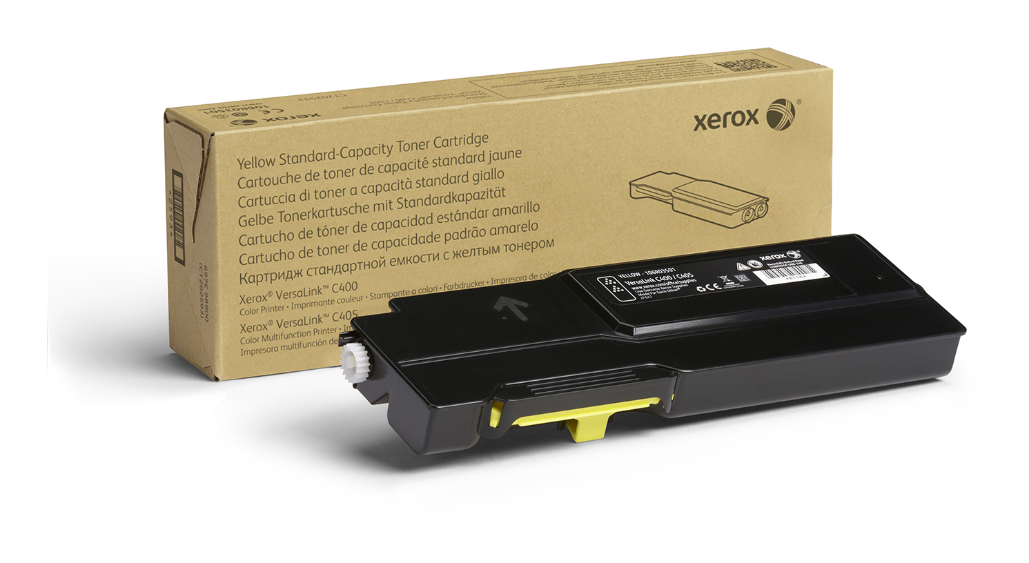 Xerox Genuine ® VersaLink® C400 Color Printer/C405 Multifunction Printer Yellow Standard capacity 106R03501