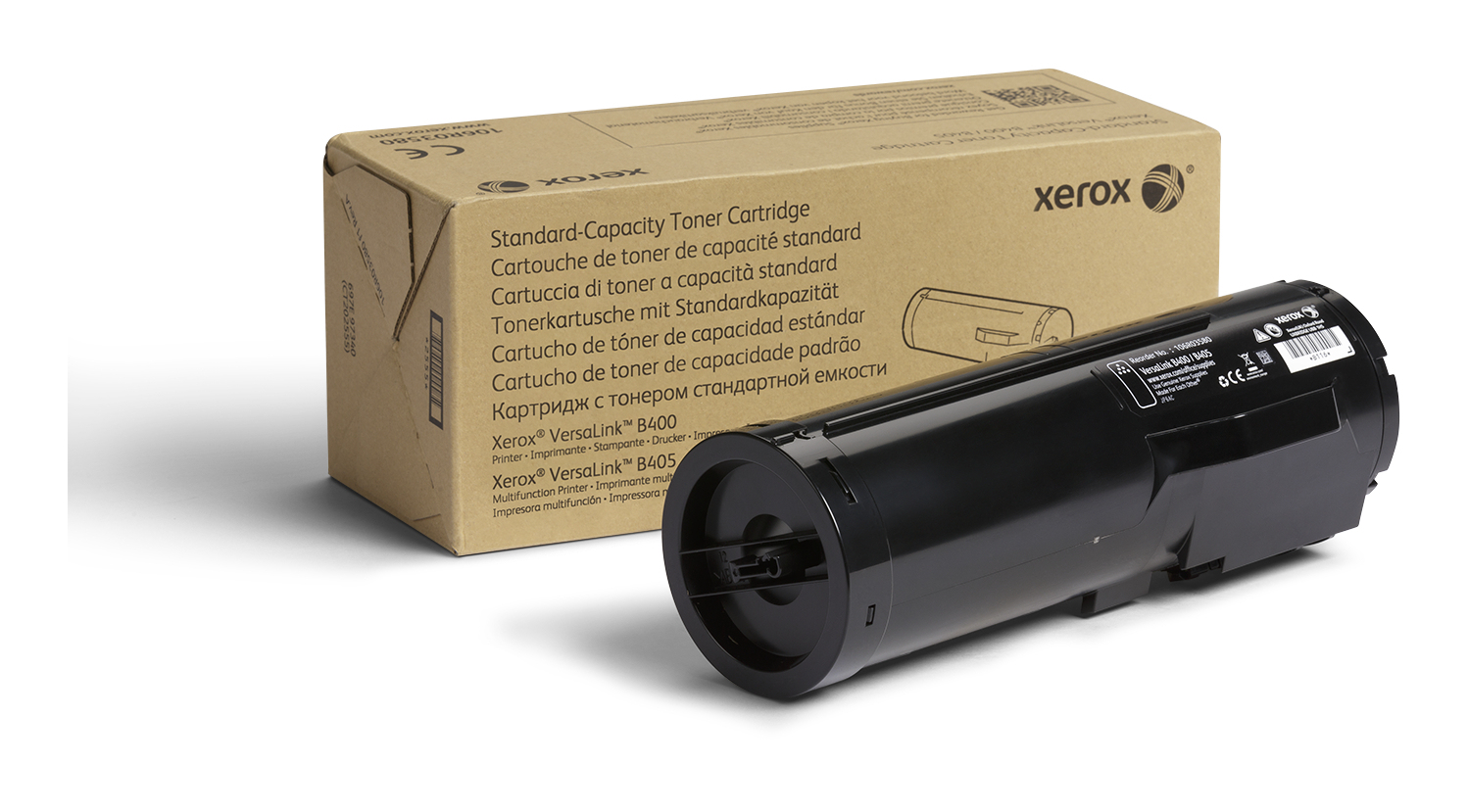 Xerox Genuine ® VersaLink® B400 Printer/B405 Multifunction Printer Black Standard capacity Toner 106R03580