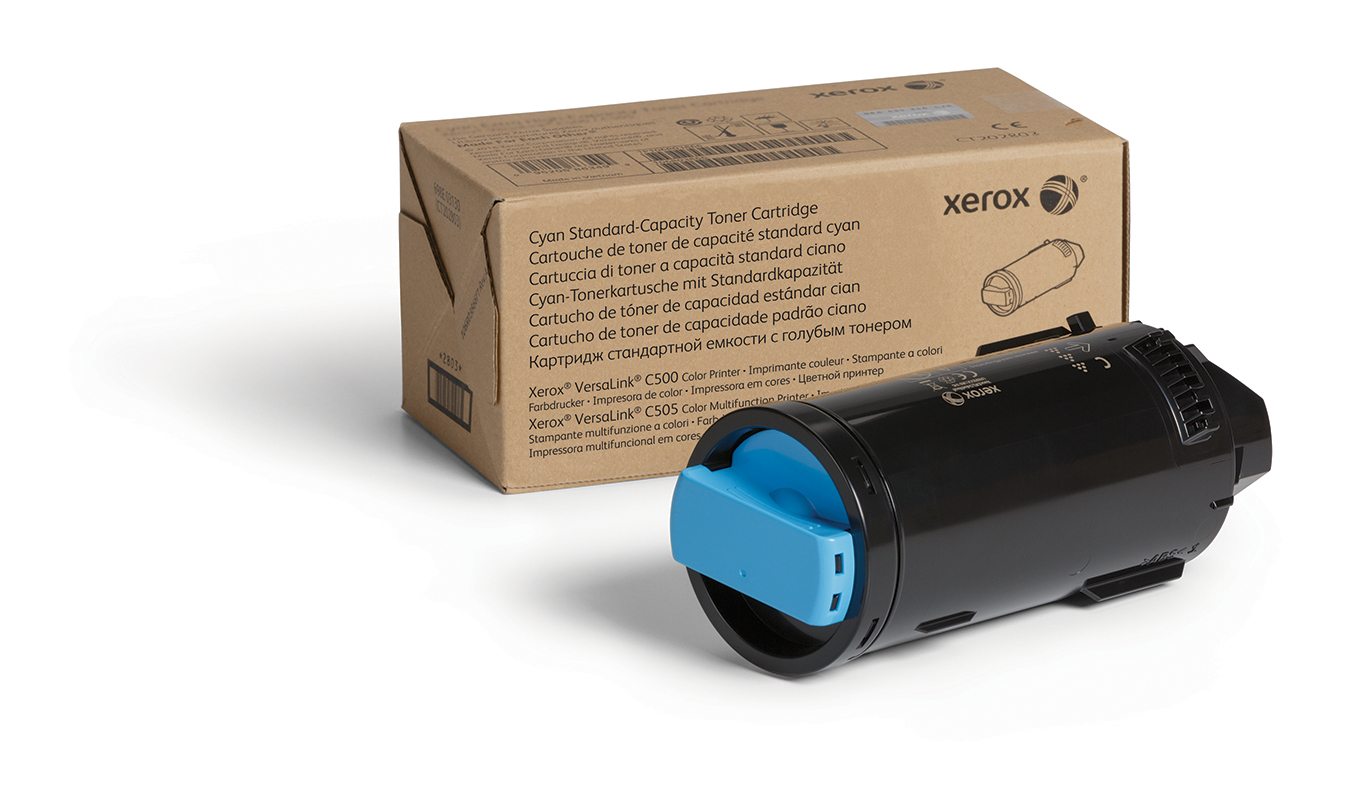 Xerox Genuine ® VersaLink® C500 Color Printer/C505 Multifunction Printer Cyan Standard capacity 106R03859