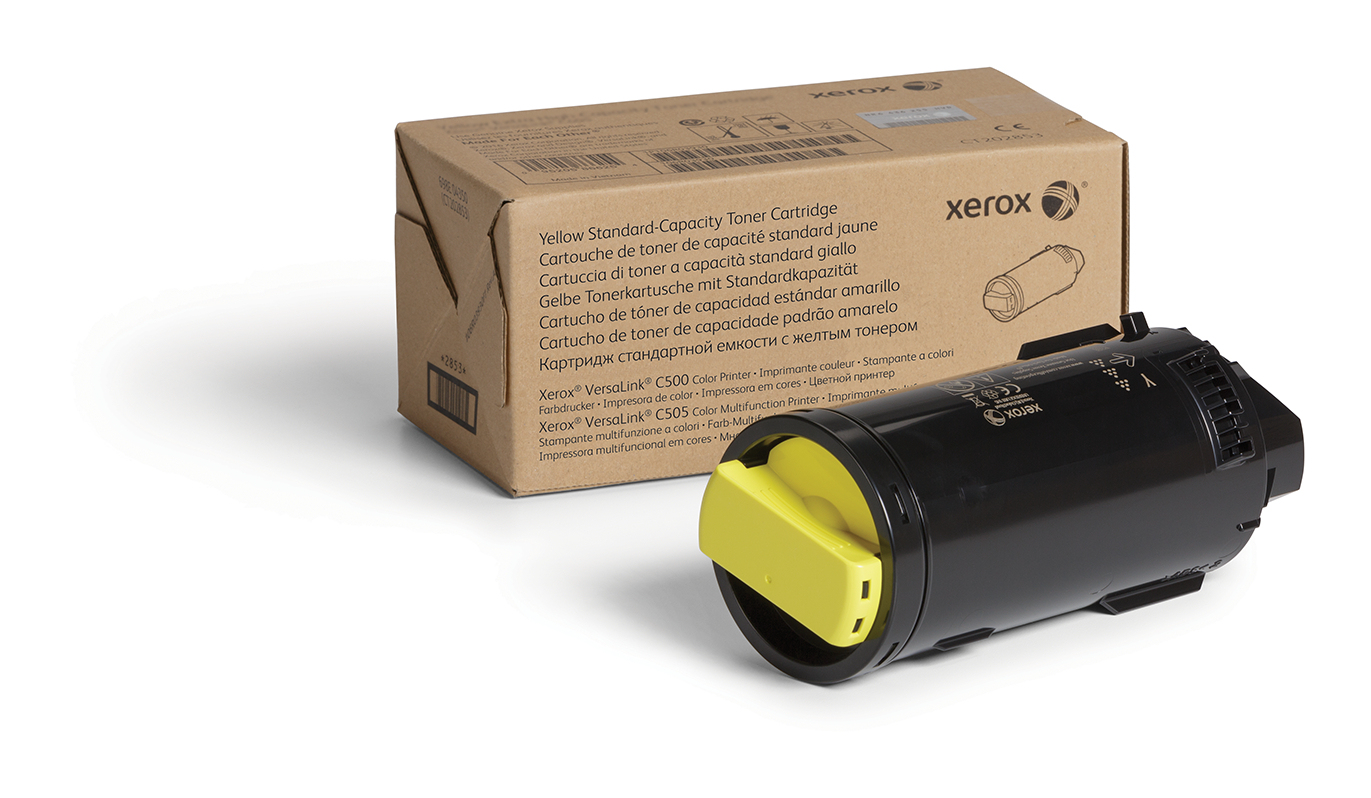 Xerox Genuine ® VersaLink® C500 Color Printer/C505 Multifunction Printer Yellow Standard capacity 106R03861